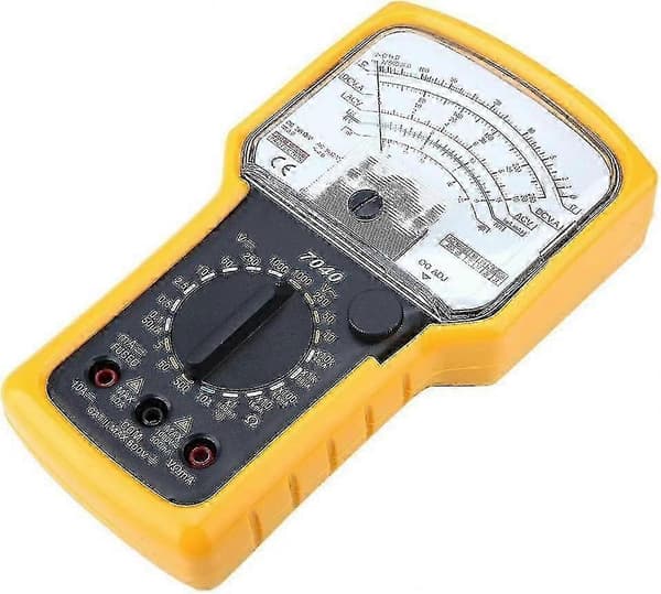 Analog multimeter med hög noggrannhet för spänningsresistans kapacitiv ström