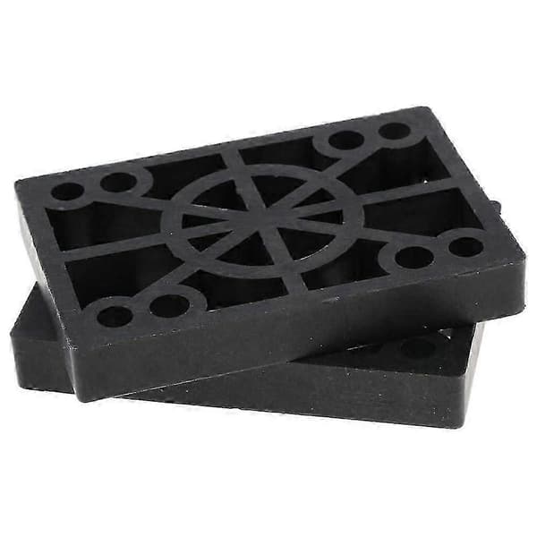 2 stk. hardplast skateboard risere 12 mm longboard støtputer land surfing skateboard tilbehør -Z