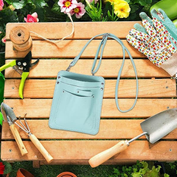 Pink blomsterhandler-værktøjsbælte med multipocket-taljetaske, sæt med 2 Pink 21.00X18.00X3.00CM