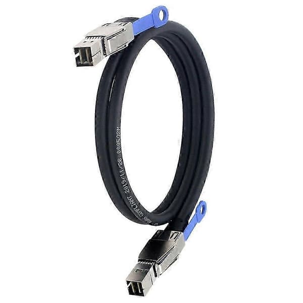 Mini SAS 3.0 HD SFF-8644 med IC til SAS SFF-8644 Server Stacking Interconnect Kabel 12G Eksternt Kabel Udvidelseskabel -Z