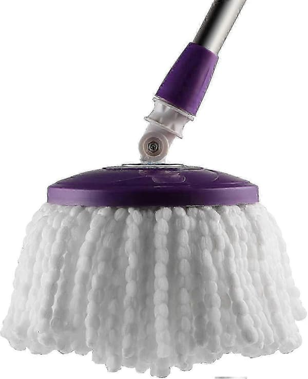 360 Spin Mop Erstatningshoder 3-pakning Runde Roterende Påfyll