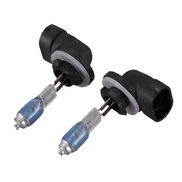 2 stk 881 100W DC 12V Superhvit Halogen Tåkelyspære for Bil