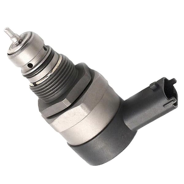 Common Rail Drivstofftrykksensor Regulator Kontrollventil Dobbel Reguleringsventil DRV 0281006032 for Iveco Silver & black
