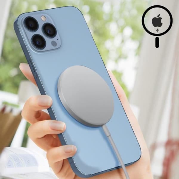 QI MagSafe iPhone 13 Pro Max-kabel - NFC-sensor - Volym- och strömknappar