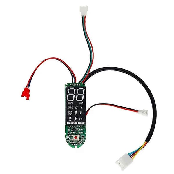 Bluetooth PCB Elscooter Dashboard för 36V 500W Scootrar