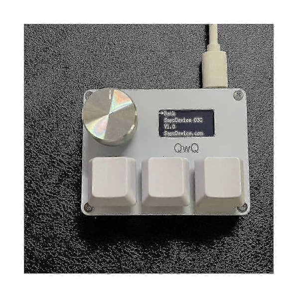 Magnetiska röda brytare för Osu O3c-tangentbord med Rapid Trigger & ratt Black