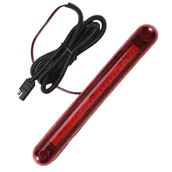 12V 24 LED Tredje Bromsljus Universal Passform för Bilar Hög Montering red