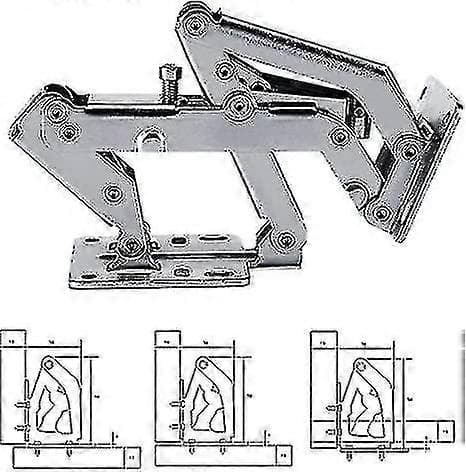 Hydraulisk justerbar ramlös skåpsgångjärn 170 graders dold montering