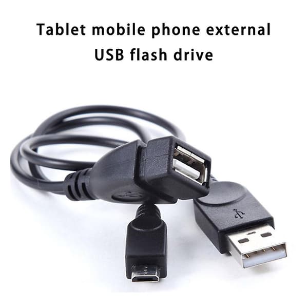 TPE USB-kabel med til Micro OTG holdbart og udsøgt udformet til høj kompatibilitet OTG-kabel