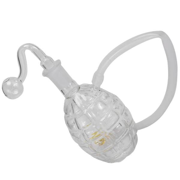 Lasipullo, lasipullo kupliva öljylamppupoltin Transparent