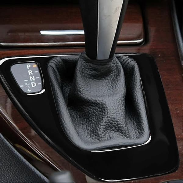 Bilinteriør Girskift Deksel Girfeste Kontrollpanel Trim for 3-serie E90 E92 E93 2005-2012 LHD Black