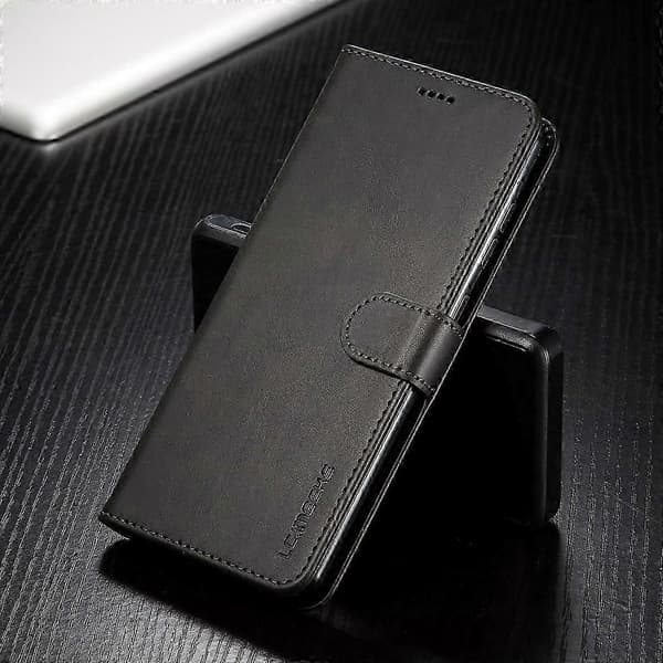 LC.IMEEKE Pung Stand Læder Mobilcover til Samsung Galaxy A41 (Global Version) Multicolor Style B