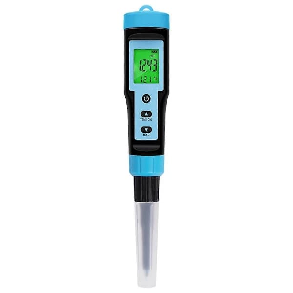 Mat PH-mätare 0.00-14.00PH Hög noggrannhet Temp PH-testare Sensor Syraanalysator för köttförvaring Ostdeg Vatten A