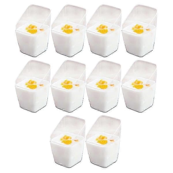 Plast yoghurtkopper Plast dessertbeholdere Plast festkopper
