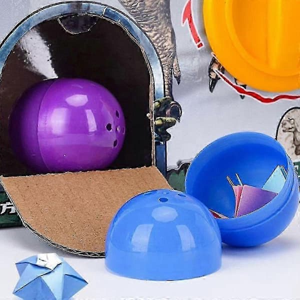 Dinosaur Egg Twisting Machine Gashapon Overraskelse Blind Box Påskeegg Leketøy