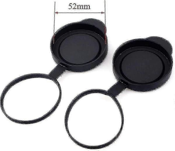 42 mm linsskydd i gummi för kikare, 2-pack