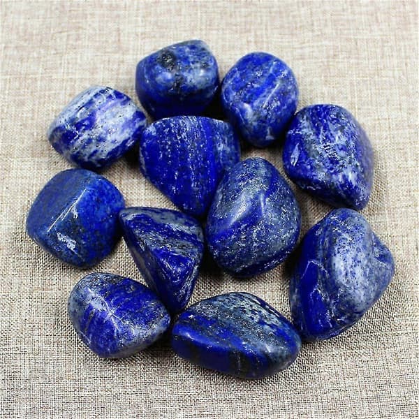 Blå Lapis Natursten Heminredning 10-delars Set