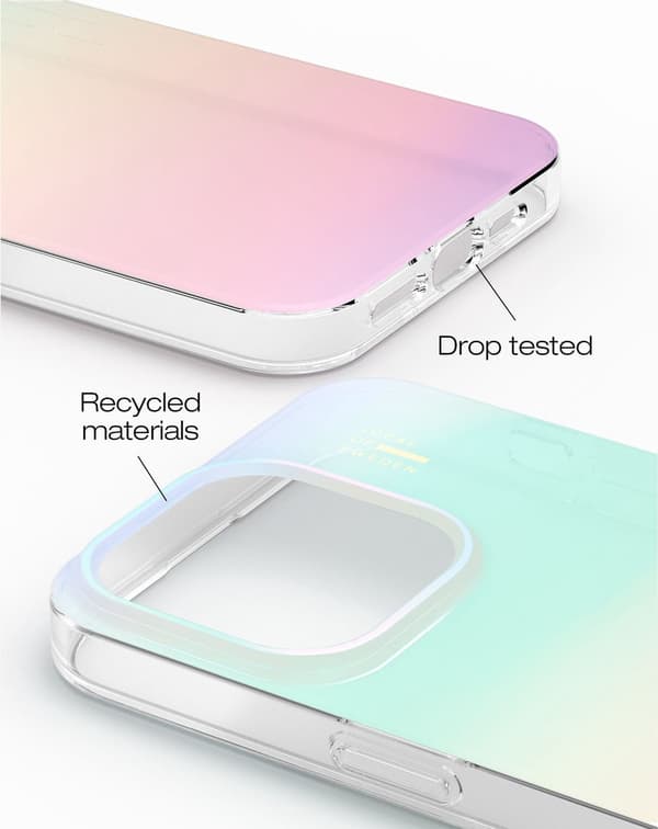 Clear Case iPhone 14 Pro Max Shimmer flerfärgad Multifärg multicolor