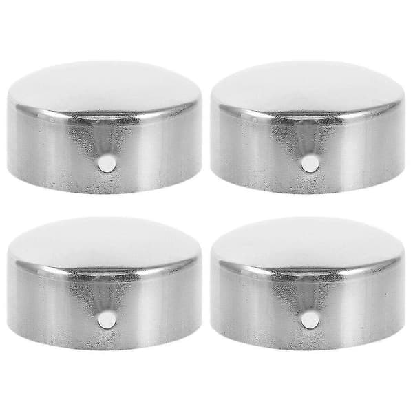 4st Metallräckesändpluggar för Trappsäkerhetsskydd-dwdz Silver