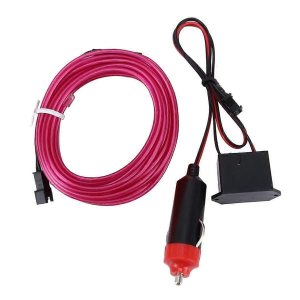 4m kaldt lys fleksibel LED-stripe for bildekorasjon Purple Light