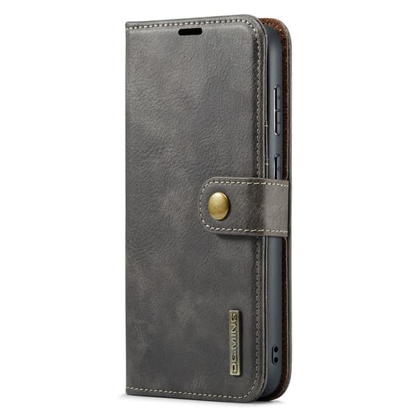 DG MING Samsung A56 5G 2-i-1 Magnet Plånboksfodral - Grå grå gray