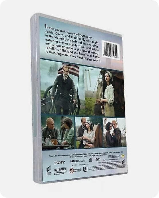 Outlander Sesong 7 (2023) DVD 4-Disc Nytt Boksesett engelsk versjon