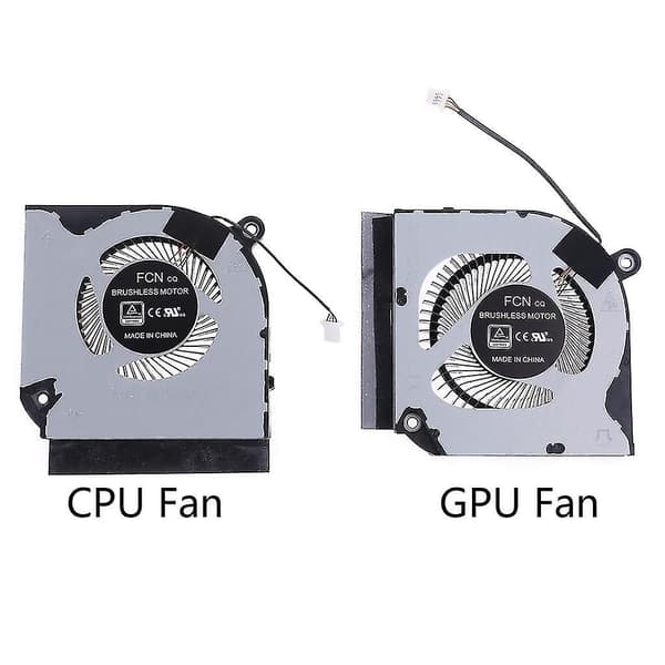 CPU GPU Køleblæsere til Acer Predator Helios 300 Ph315-52 Ph317-53 Computer Gaming Blæser Bærbar Dc28000qef0 Dc 5v 4 Pins CPU and GPU