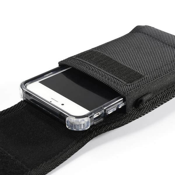 [14]Practical Mobile Pouch for Smaller Phones Svart