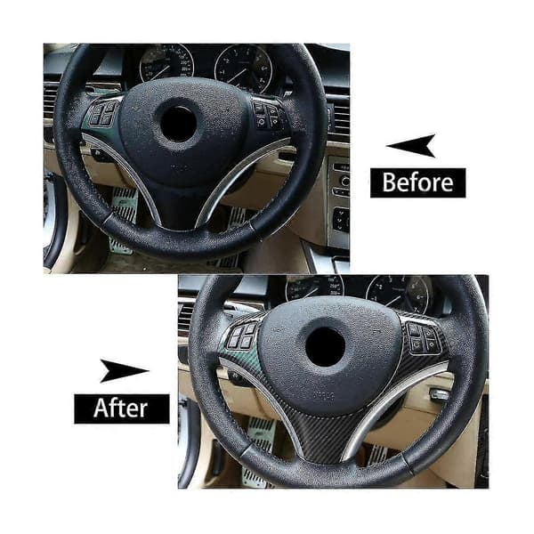 Dekor til ratt for E90 3-serie E90 E92 320i 330i 325i 2005-2012, ABS Ca