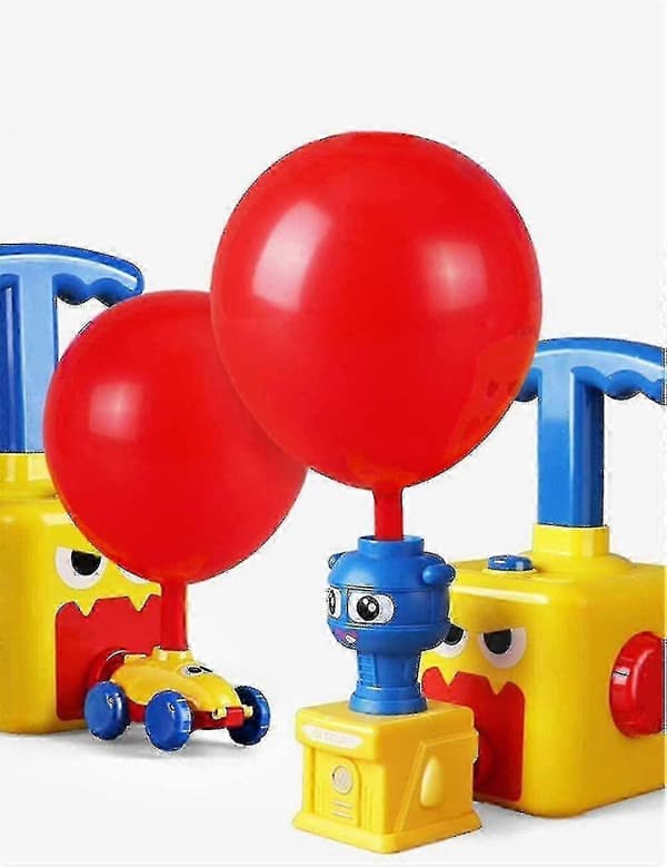 Ballongdriven fordonsats, rolig luftbilsleksak för barn