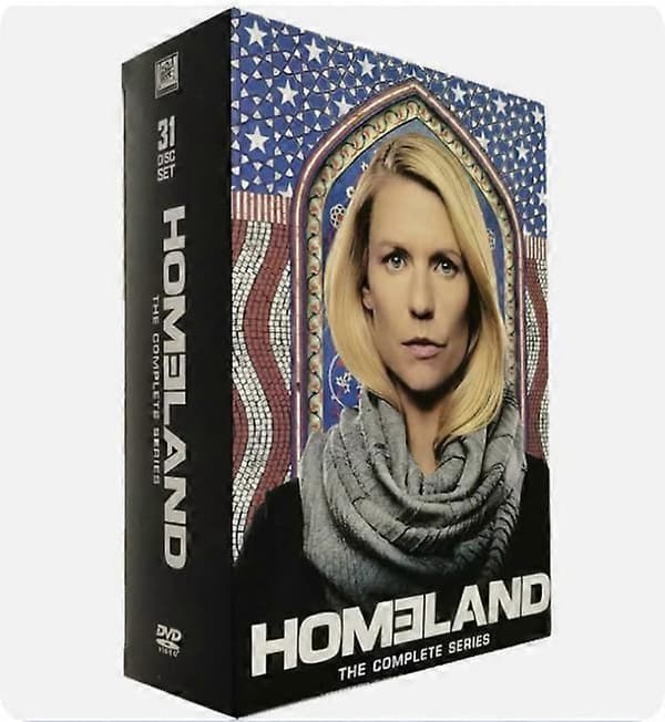 HOMELAND: Hela serien, Säsongerna 1-8 (DVD 31-disc Box-set) engelsk version