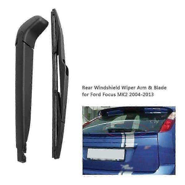 Ford Focus MK2 2004-2013 Bakre vindusviskerarm og blad erstatningssett