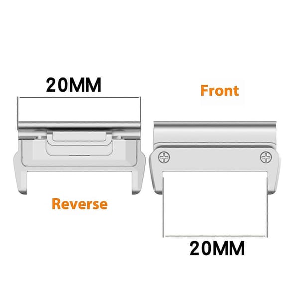 Klokkeremkoblinger for Garmin Fenix 8 43mm