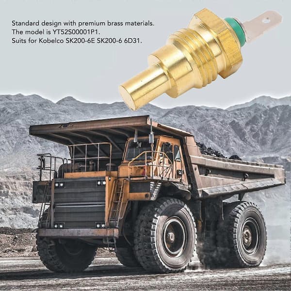 Høykvalitets YT52S00001P1 vanntemperatursensor kompatibel med Kobelco