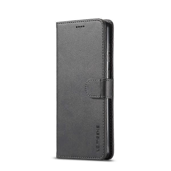 LC.IMEEKE Pung Stand Læder Mobilcover til Samsung Galaxy A41 (Global Version) Multicolor Style B