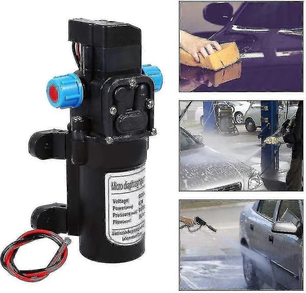 12v DC Högtrycks 116psi Självsugande Vattenpump för Camping Husvagn Båt