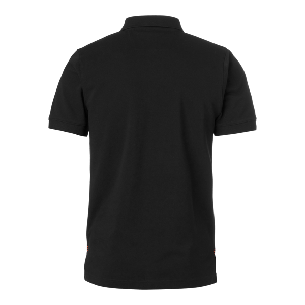 Weston Polo Sort/orange Herre