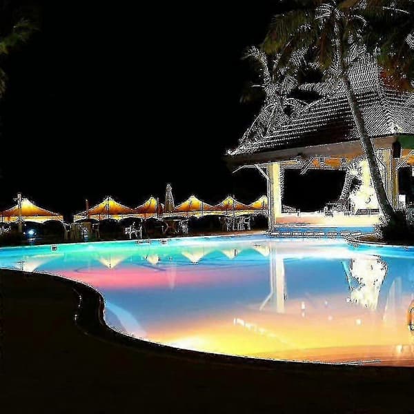 18W PAR56 RGB LED Undervattensspotlight för Poolbelysning