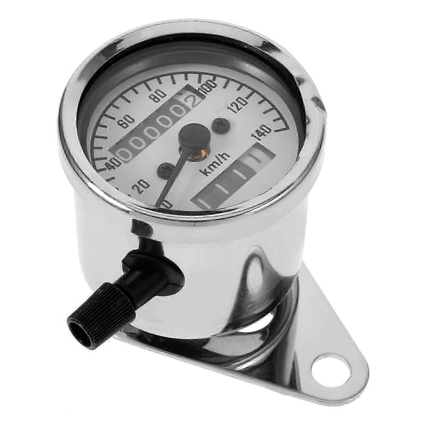 Modificeret motorcykelmåler Multifunktionel motorcykel speedometer kilometer tidsvisning jernbelægning 1 stk
