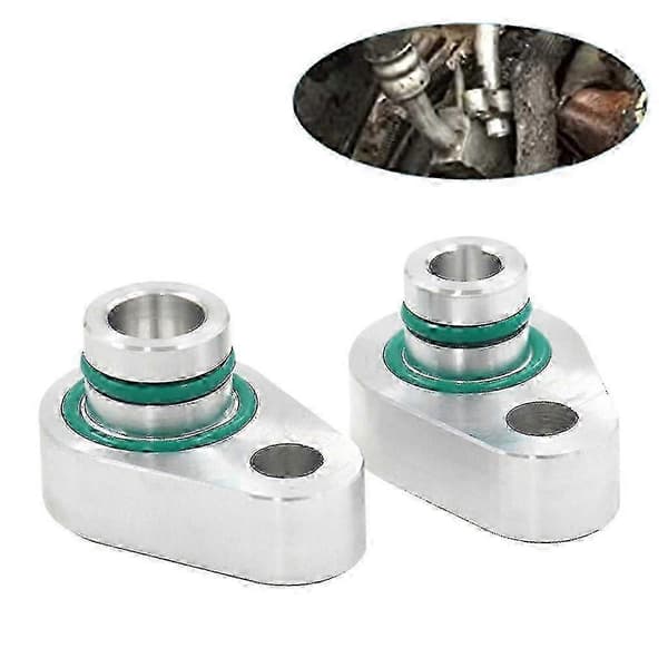 Aluminiumlegering 2st Bakre AC Block Off Kit för Expedition 2007-2018