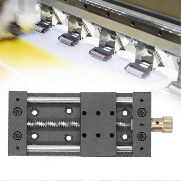 Manuell skjutbordsaktuator med hög noggrannhet med bas i aluminiumlegering