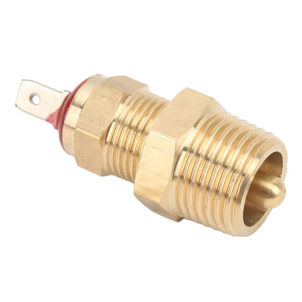 Electric Cooling Fan Thermostat Temperature Switch 185 to 175 Degree Fan Temperature Thermosensor Switch 3/8-18 NPT