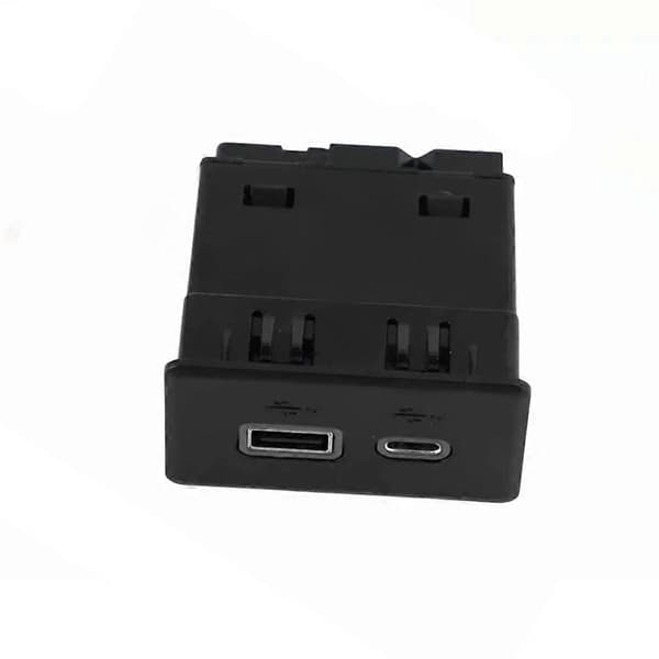 13536384 USB Type-C Interface USB-stik til Cadillac XTS XT4 13529873 13520516 Black