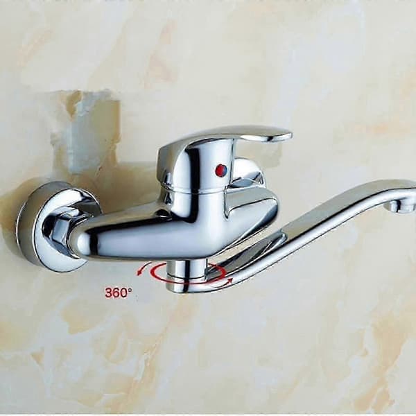 Modern väggmonterad kran, design med ett hål, 1 st