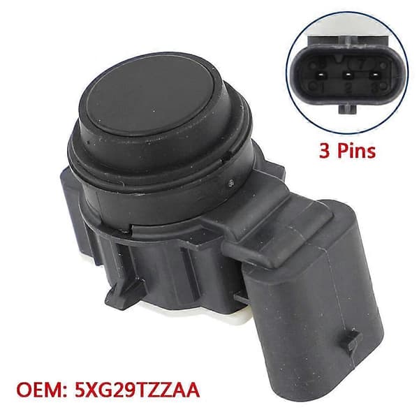 5XG29TZZAA PDC Parkeringsassistent Sensor til Chrysler Pacifica Voyager Jeep Cherokee PDC Parkeringshjælpesensor Black