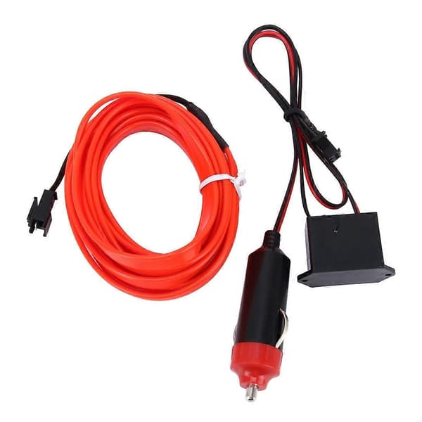 4m Koldt Lys Fleksibel LED Strip Lys Til Biludsmykning Red Light