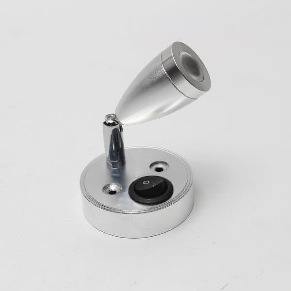 3W RV interiör LED-spotlight 2 st 180° roterbar för husbil husvagn