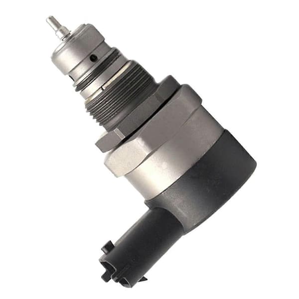 Common Rail Drivstofftrykksensor Regulator Kontrollventil Dobbel Reguleringsventil DRV 0281006032 for Iveco Silver & black