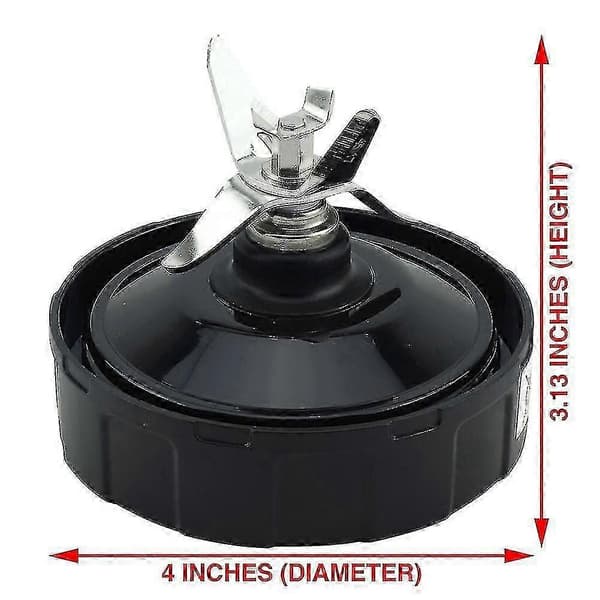 24Oz 7-fenors extraktorbladbyte för Ninja Auto IQ BN801 Blender Black  transparent
