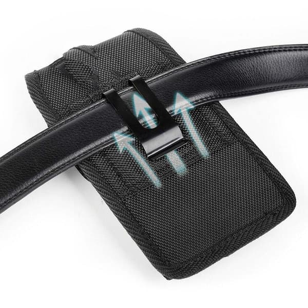 [14]Practical Mobile Pouch for Smaller Phones Svart